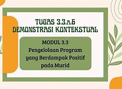 Demonstrasi Kontekstual Modul 3.3 Literasi Digital